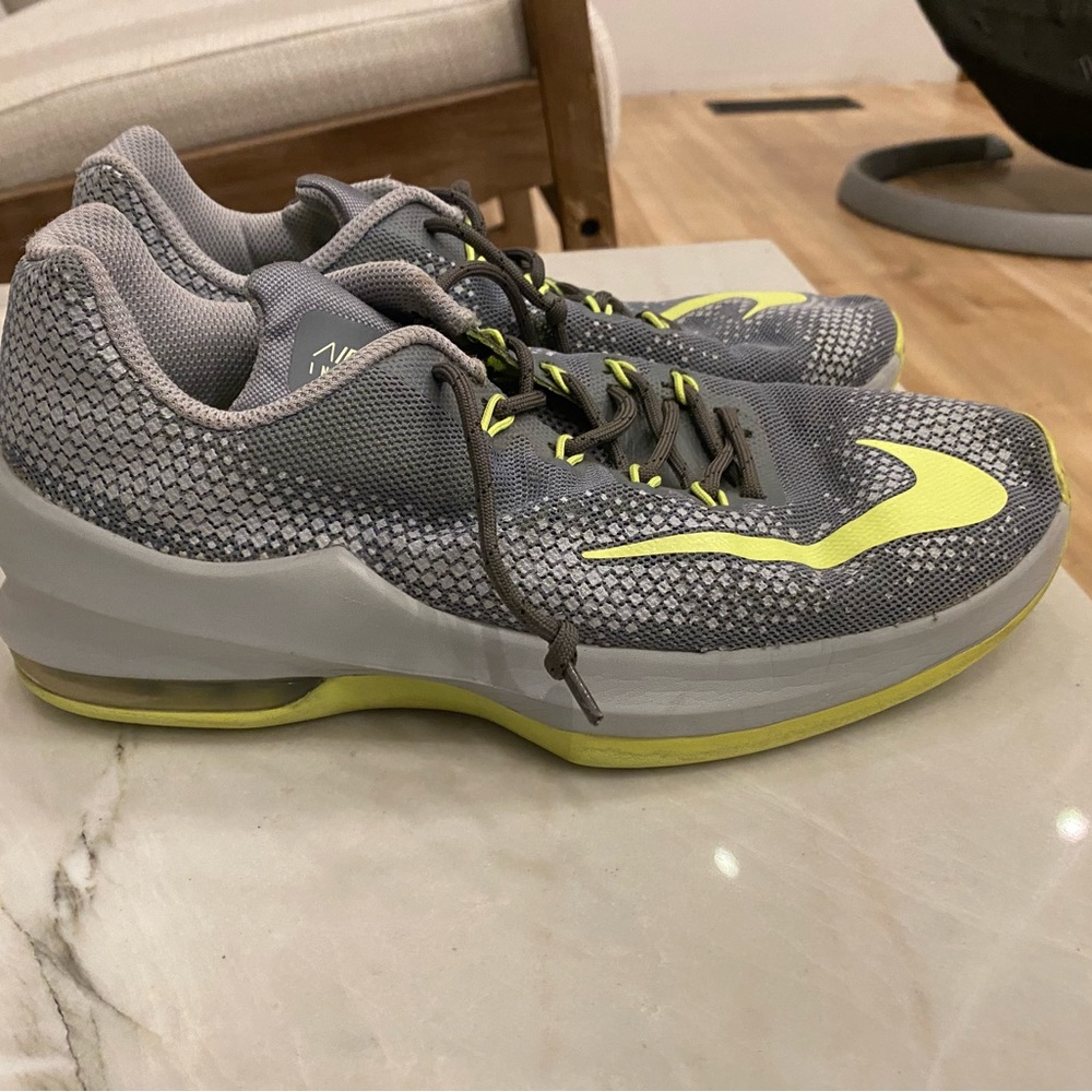 Green grey Nike air max infuriate size 7Y - Picture 11 of 11